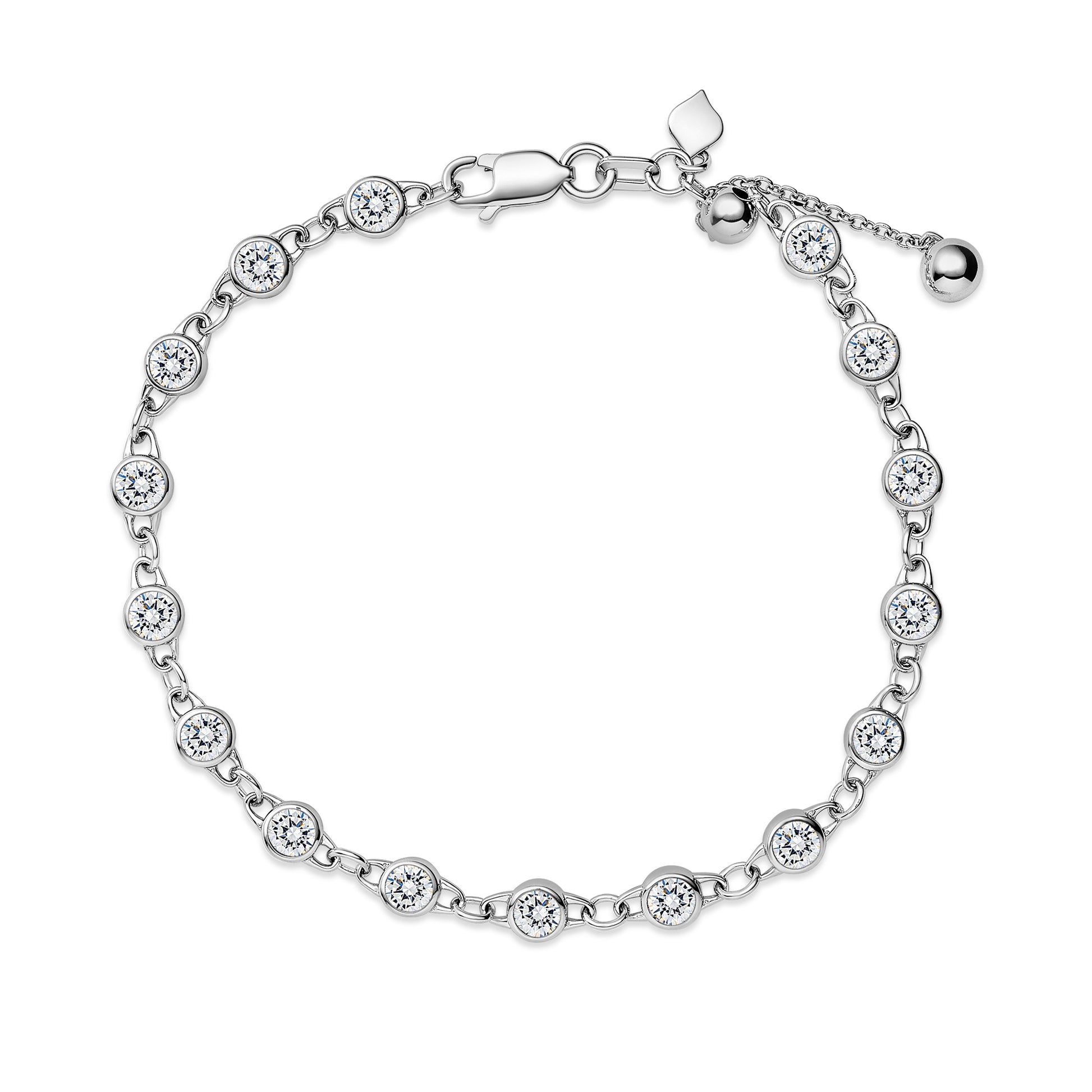 Roseate TreasureLock 1.60 carat lab-grown diamond bracelet