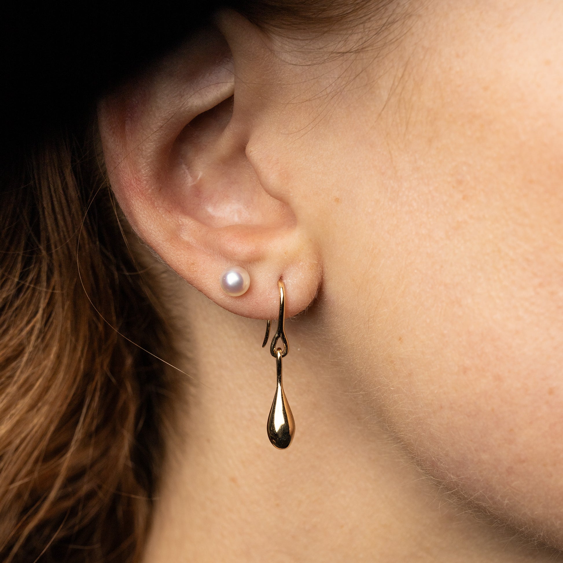 Roseate WaterDrop small earrings in sterling silver