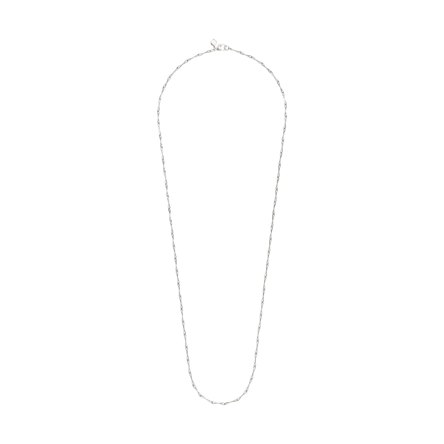 Roseate WaterDrop small link necklace in sterling silver with mother-of-pearl