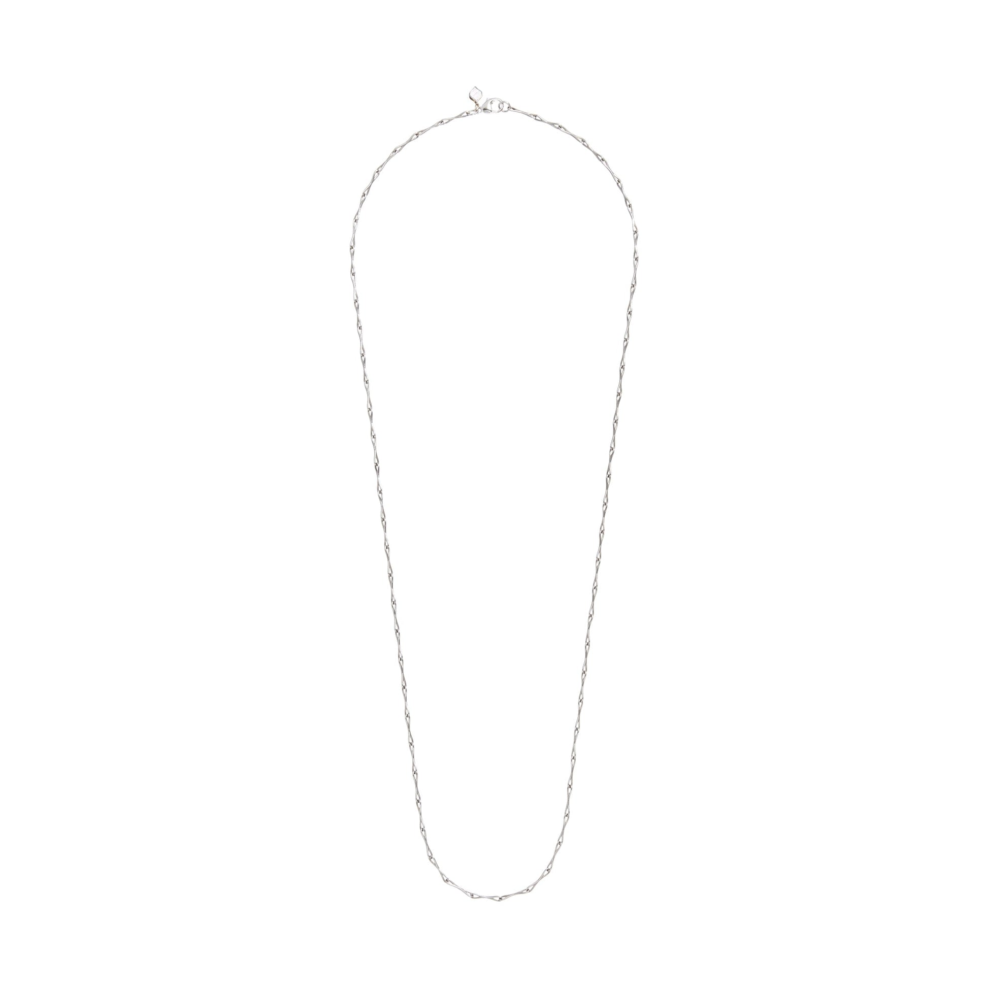 Roseate WaterDrop small link necklace in sterling silver with mother-of-pearl
