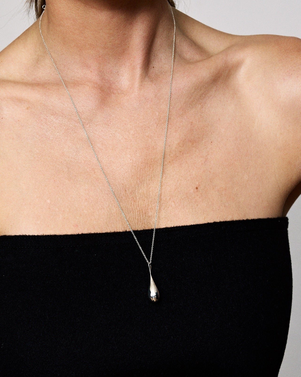 Roseate WaterDrop large pendant in sterling silver