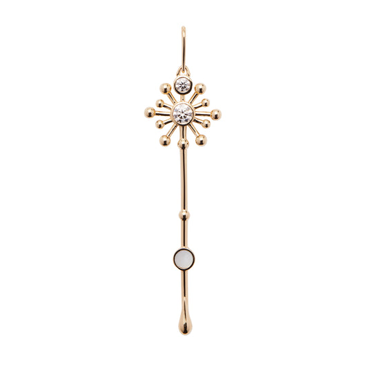 Light Wand Pendant in 18k Yellow Gold