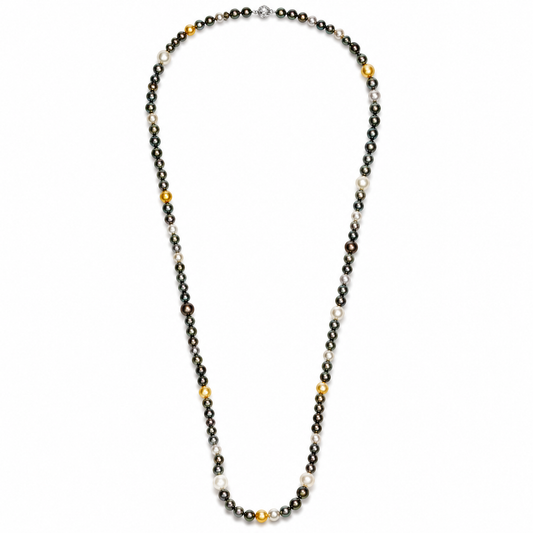 Opera length Tahitan and Sourth Sea pealr strand