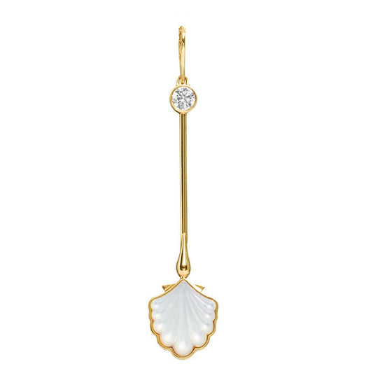 Water Wand Pendant in 18k Yellow Gold